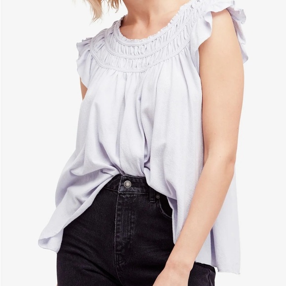 Free People, we the free, gathered top - Picture 1 of 10